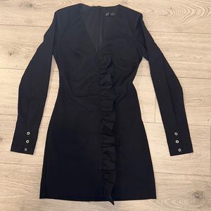 Woman dress black
